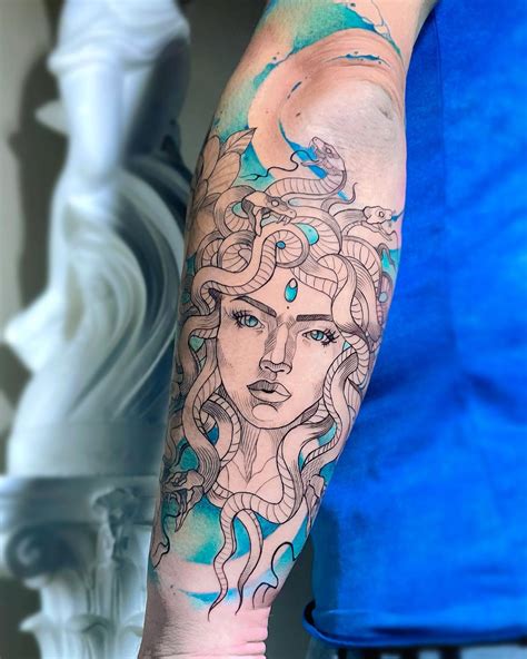 Medusa Tattoo Ideas With Meanings Photos