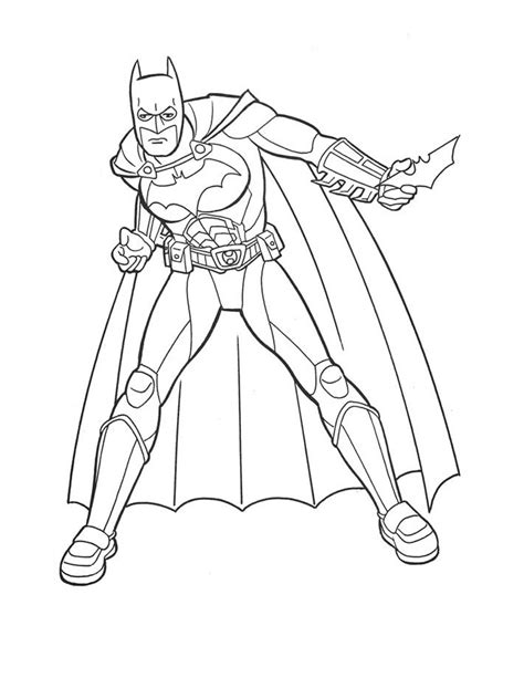 Free Printable Batman Coloring Pages For Kids