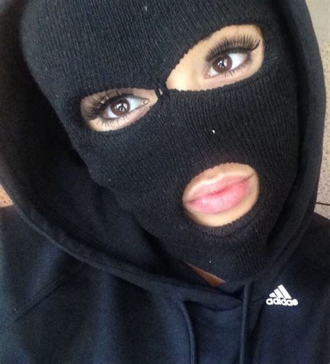 Pin By Katy On Random Ski Mask Mask Girl Gangster Girl