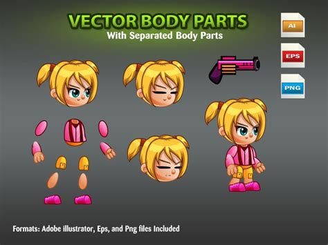 2d Game Character Sprites 7 By Dionartworks Codester