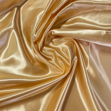 Polyester Satin Gold Shine Trimmings And Fabrics