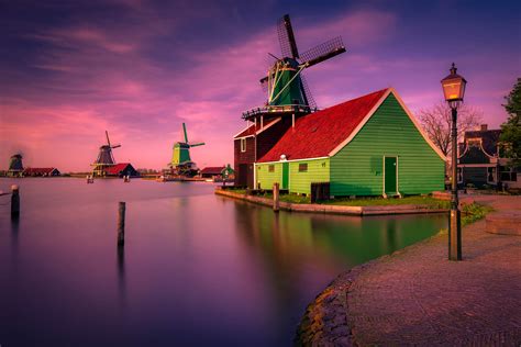 colorful village home netherlands wallpaper hd city 4k wallpapers images and background