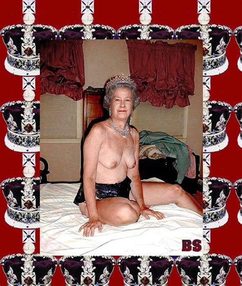 Queen Elisabeth  nackt