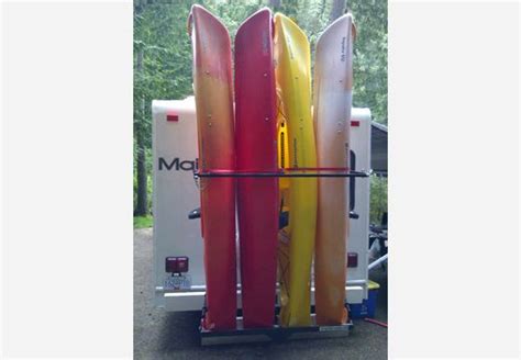 Kayak rack kayak storage hitch rack kayak accessories rv camping camping ideas rv travel snorkeling kayaking. WELCOME TO RVKAYAKRACKS.COM - THE FIRST VERTICAL RV KAYAK RACK - YAKUPS ™ brand WHY LEAVE FUN ...