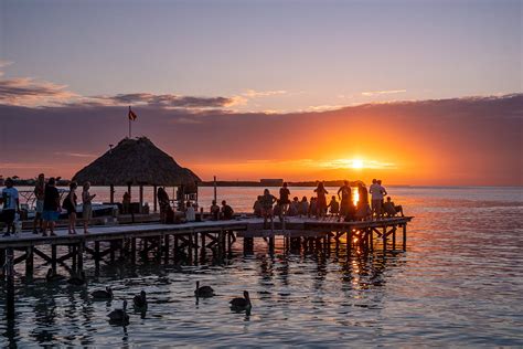 Belize Sunset Ineound Flickr