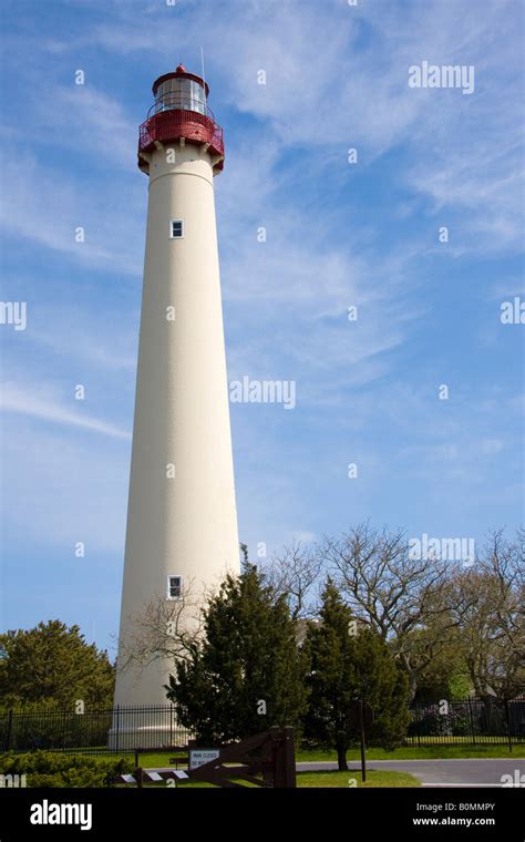 Cape May Lighthouse Cape May New Jersey Stock Photo Alamy