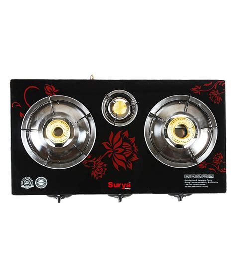 The lowest price of stove in pakistan is rs. Gas Stove 3 Burner Glass Cook Top Gas stove available at ...