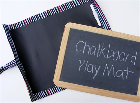 Chalkboard Play Mat Crafty Kids Crafts For Kids Craft Time