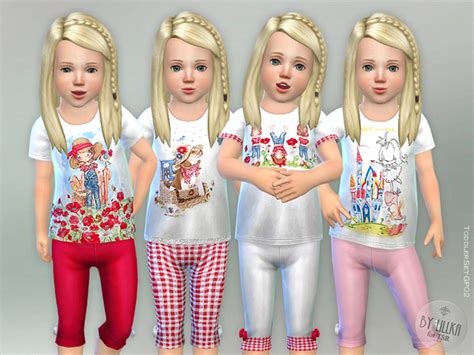 Toddler Set Gp02 By Lillka At Tsr Sims 4 Updates