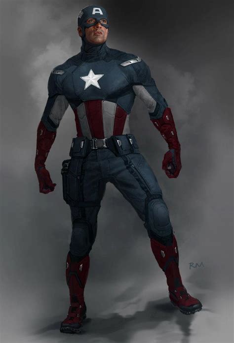 Concept Art Of Captain America The Avengers Photo 31229378 Fanpop