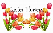 Easter Flowers Clipart | Free download on ClipArtMag
