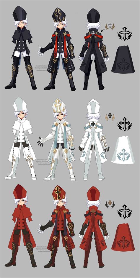 Dragon Nest Priest Cleric Character Design Inspiration Dragon Nest
