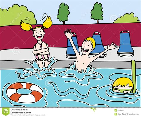 Outdoor Swimming Pool Clipart Clipground