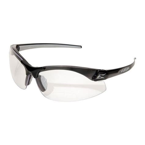 edge eyewear eyewear zorge g2 safety glasses clear lens black frame 1 pc dz111 2 0 g2 zoro