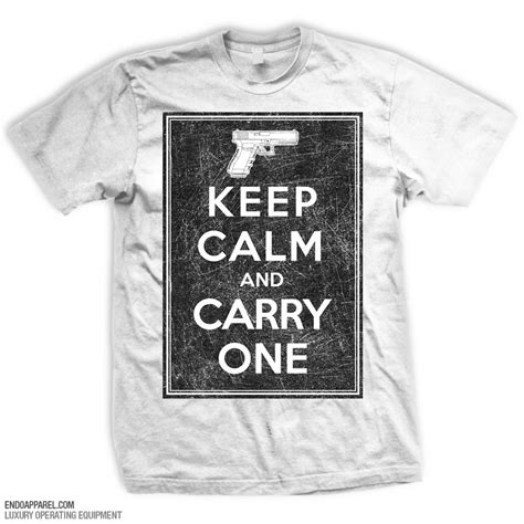 Keep Calm And Carry One T Shirt Last Day At 20