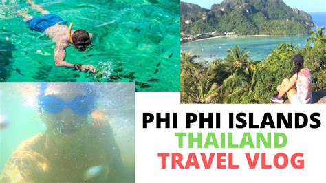 Koh Phi Phi Islands Travel Vlog Off Phuket And Krabi Ao Nang Thailand Cinematic Travel