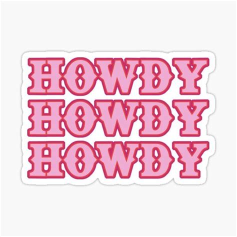 Cowgirl Stickers For Sale College Stickers Preppy Stickers Preppy