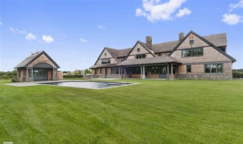 Million Newly Built Shingle Stone Mansion In Bridgehampton Ny