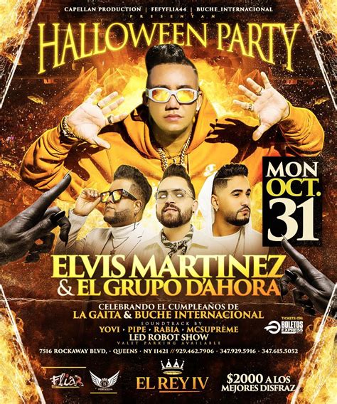 ELVIS MARTINEZ GRUPO D AHORA Tickets BoletosExpress