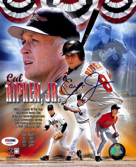 Cal Ripken Jr Psa Autographfacts℠