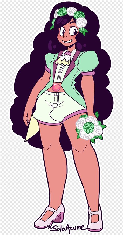 Stevonnie Garnet Steven Universe Connie Stevonnie Purple Gemstone Black Hair Png Pngwing