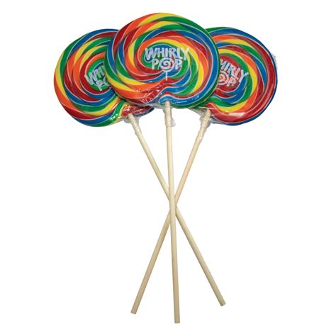 Whirly Pops Rainbow Colors 525 Inch 6 Oz Nassau Candy