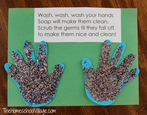 Wash Those Germs Away The Homeschool Village Germs For Kids Germ