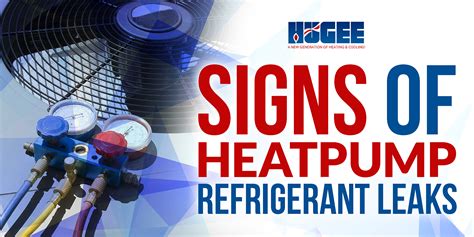 Signs Of Heat Pump Refrigerant Leaks Washington Dc