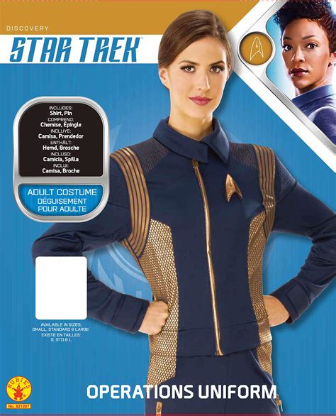Halloween Costume Accessory Star Trek Discovery Womens Copper