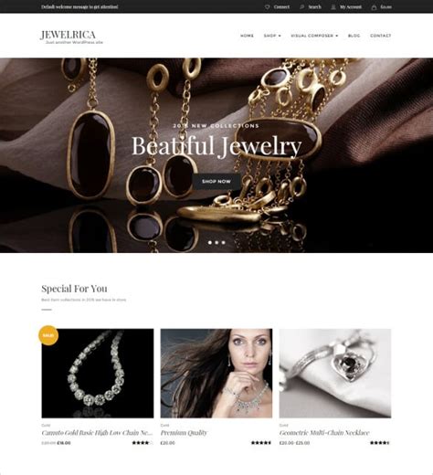 19 Jewelry Wordpress Themes And Templates