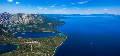 Aerial Photo Of Lake Tahoe Nature Photo Hd