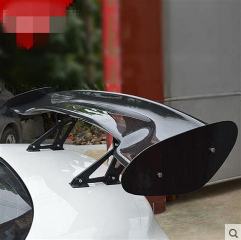 3d Carbon Fiber Car Rear Wing Trunk Spoiler For Gt All Sedan Saloon