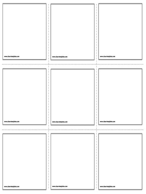 Free Printable Flash Card Template Word Printable Form Templates And Letter