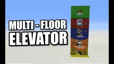 Minecraft Multi Floor Elevator Floor Roma