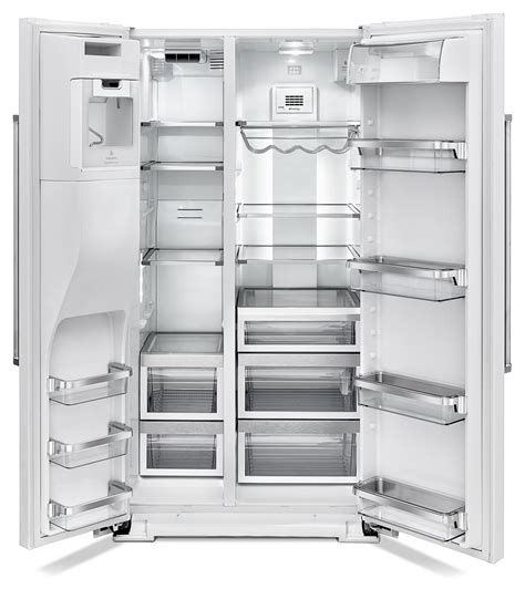 Kitchenaid 248 Cu Ft Standard Depth Side By Side Refrigerator