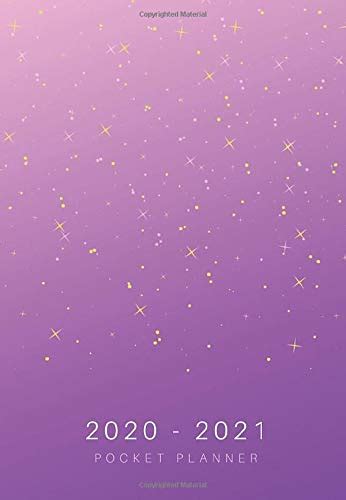 Pocket Planner 2020 2021 Stars And Gradient Two Year 24 Month Pocket