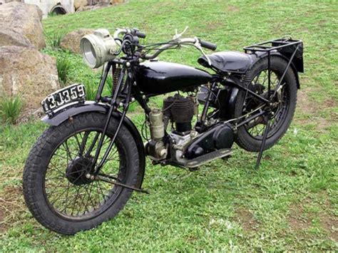 1928 triumph model n de luxe classic motorcycle pictures