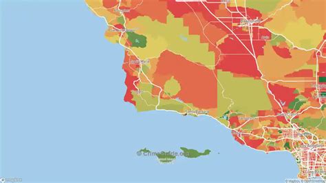the safest and most dangerous places in santa barbara county ca crime maps and statistics