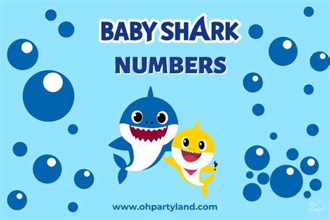Baby Shark Numbers Oh Partyland