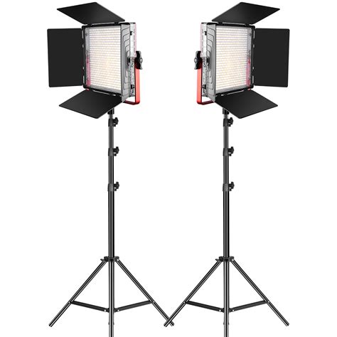 Gskaiwen 180 Led Light Photography Studio Led Lighting Kit Adjustable