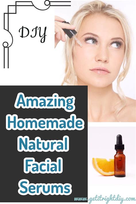 Homemade Skin Care Facial Serum With Images Face Serum Skin Care