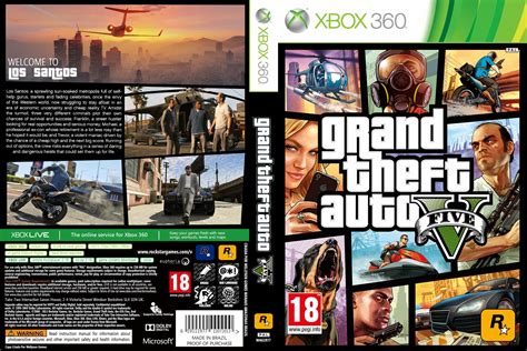Grand Theft Auto V Xbox 360 Ultra Capas