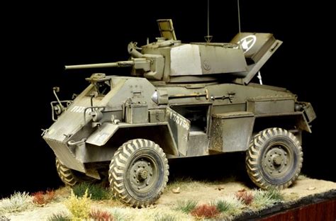 Humber Armored Car Mk Iv 135 Scale Model Armored Vehicles Model