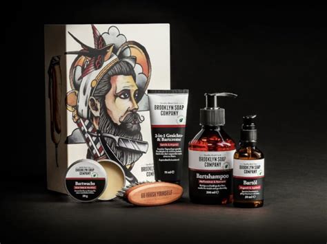 Ultimate Beard Box · Brooklyn Soap Company · Hochwertiges Bartpflege Set Inkl Bartöl