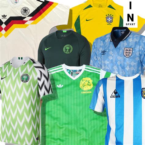 Seven Of The Most Iconic World Cup Kits Integral Spxrt Football