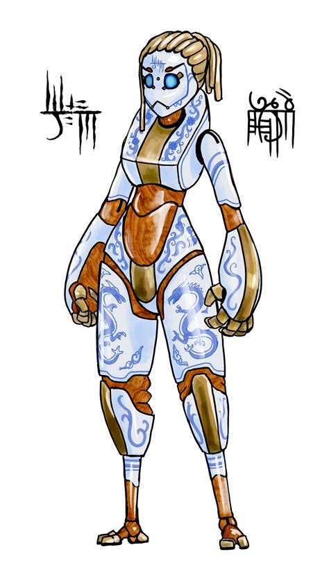 Palaeoplushiescheck Out My Warforged Cleric Shes Called Kaolin I