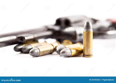 Closeup Bullets For Gun Stock Photo Image Of Shell Luger 20105332