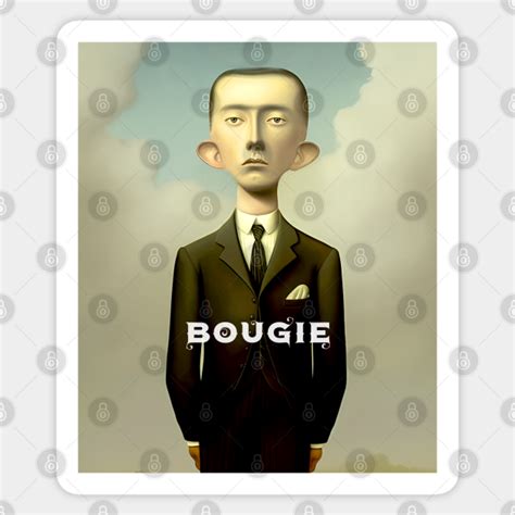 Bougie A Bougie Man Stands Alone Bougie Man Lifestyle Sticker