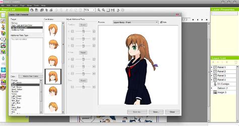 The character creator aims to provide a fun and easy way to help you find a look for your characters. Software Downloads: DOWNLOAD Manga Maker ComiPo! FULL ...
