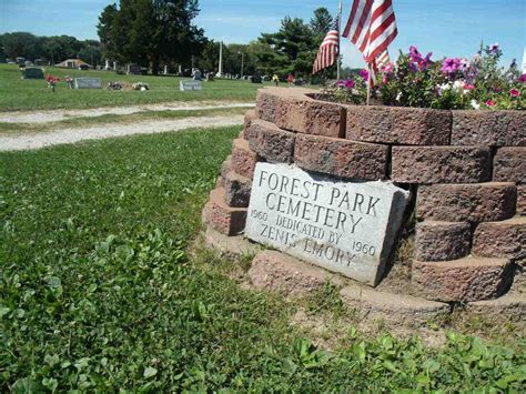 Forest Park Cemetery Dans Georgetown Illinois Cimetière Find A Grave